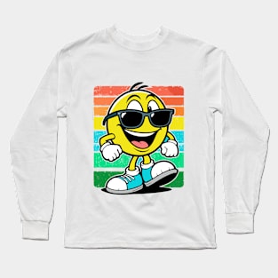 Smiley Face Long Sleeve T-Shirt